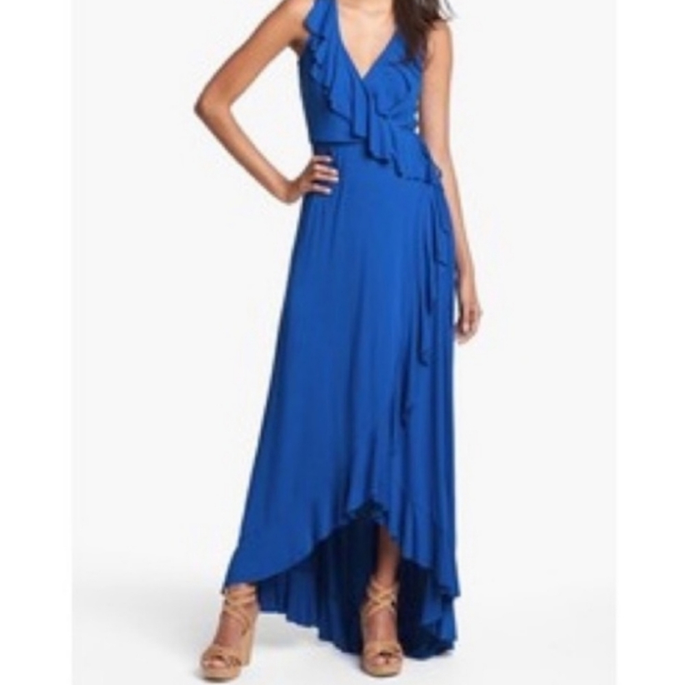 NWT Felicity and Coco Ruffle Wrap Dress